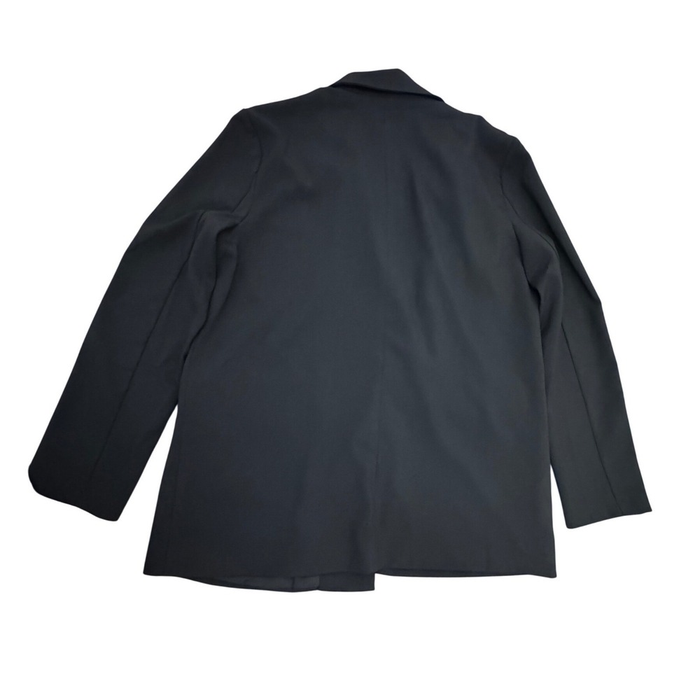 HAVE Los Angeles Womens Black Open Front Blazer Jacket Size L - Picture 7 of 7